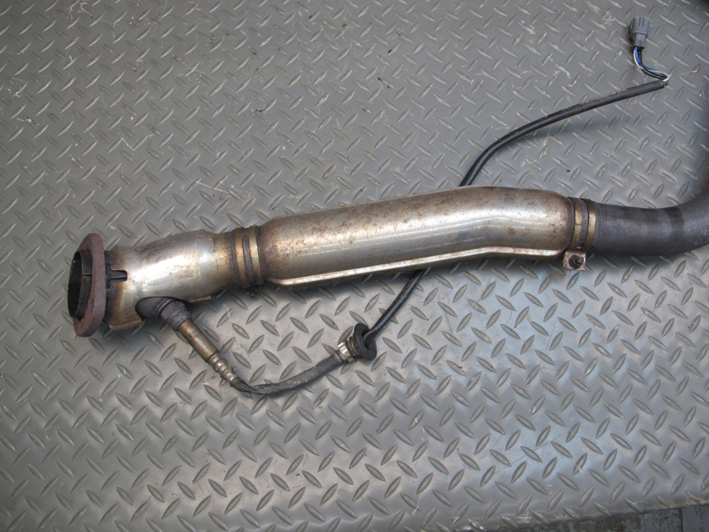 92-95 Lexus UZZ30L SC400 Exhaust Front Y Pipe w O2 Sensors OEM