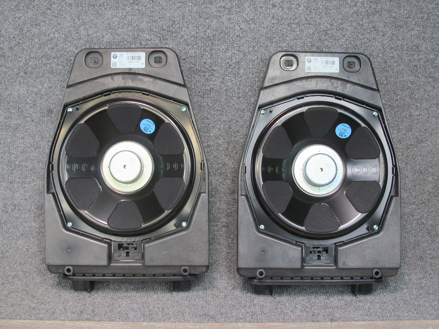 12-16 BMW E89 Z4 Set of 2 Rear TOP Hi-fi Audio System Subwoofer Speaker OEM