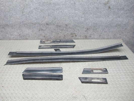 1985 Nissan 300ZX Z31 2+0 10pcs Left Right Door Fender Molding Trim Set OEM