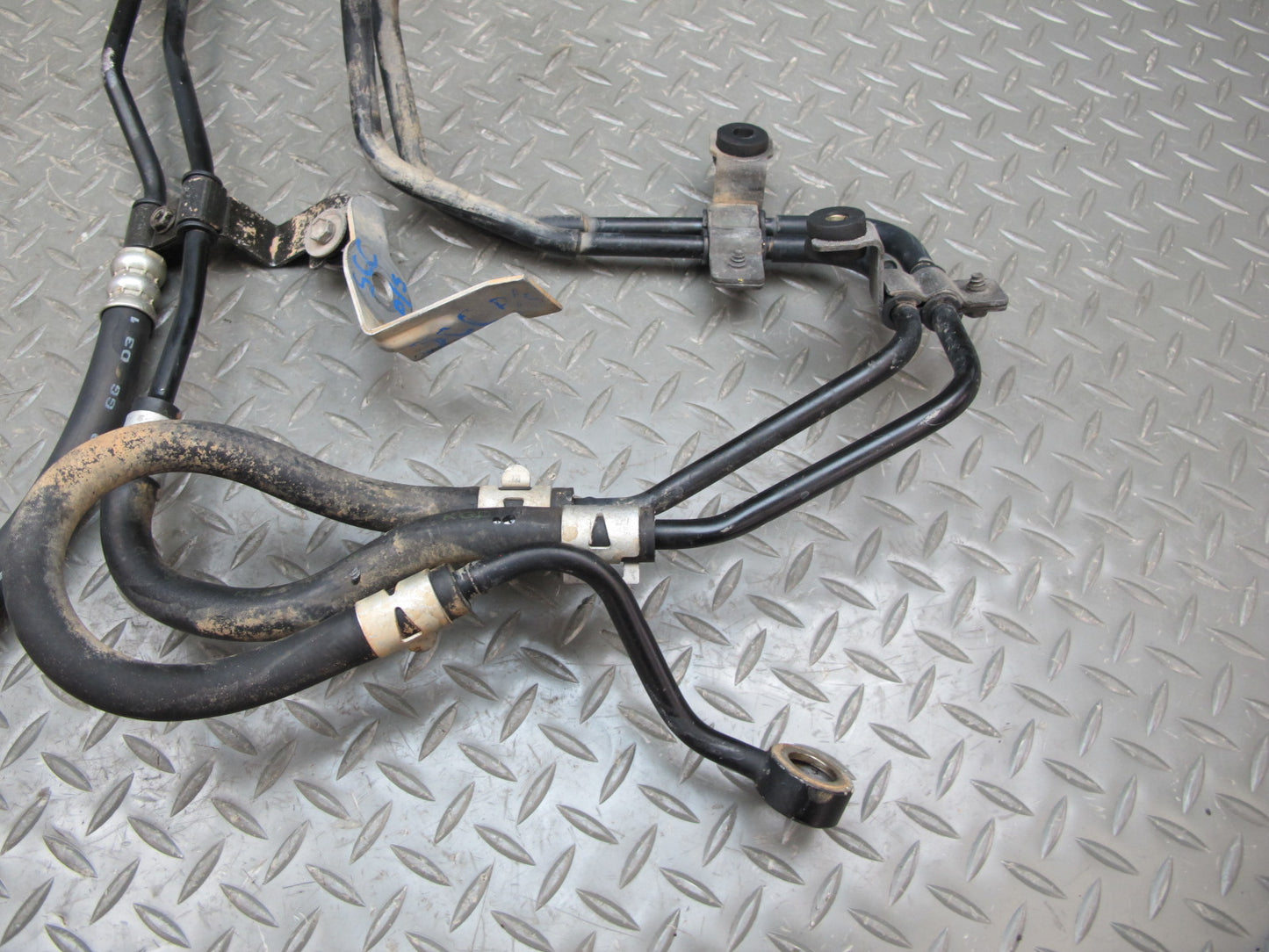 98-00 Lexus UZZ30L SC400 Power Steering Hose Pipe Line Set OEM