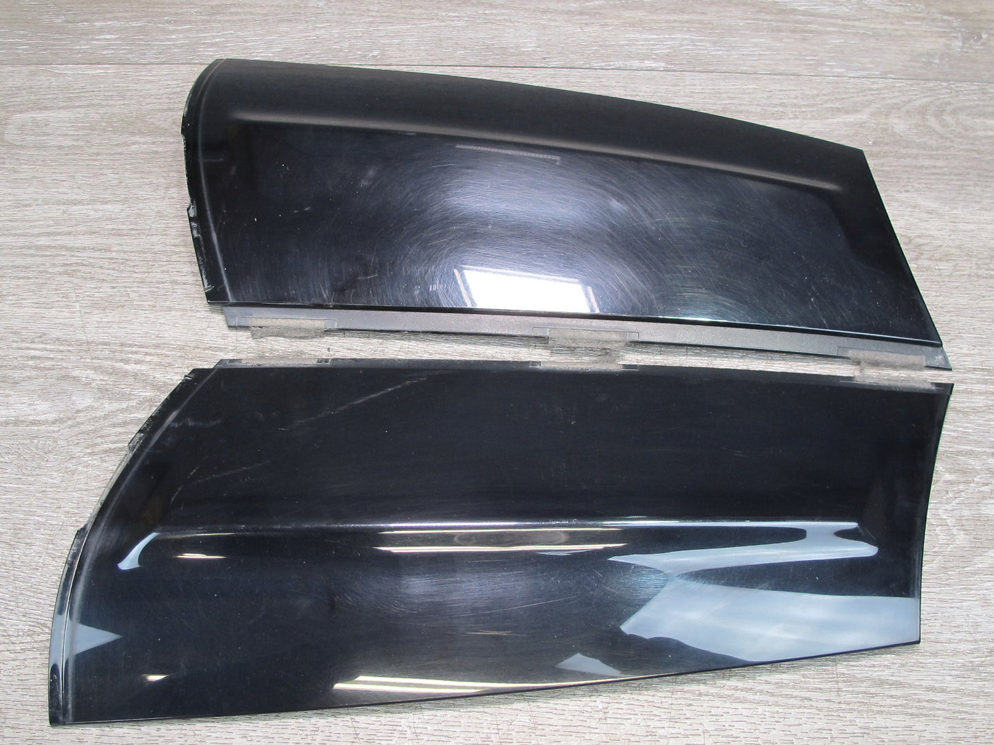 07-13 Mini Cooper R56 Set of 2 Rear Exterior C Pillar Trim Cover Panel OEM