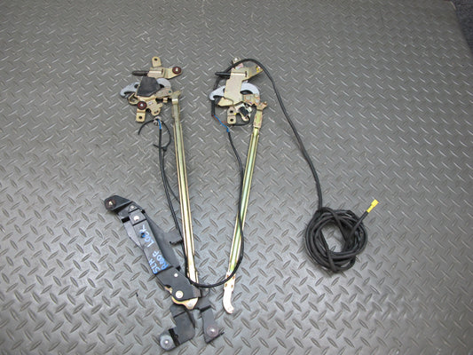 03-12 Mercedes R230 Convertible Set of 2 TOP Roof Lock Latch Striker OEM