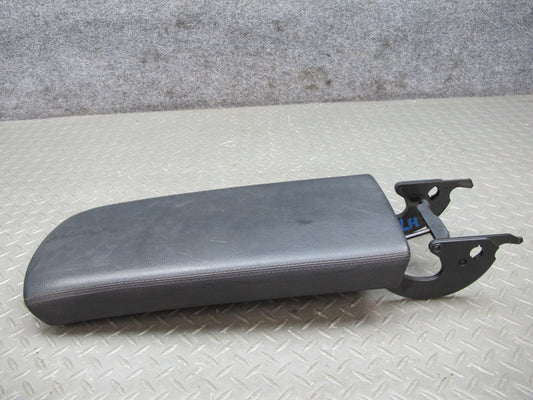 03-06 Mercedes R230 Center Console Leather Armrest Lid Cover w Support OEM