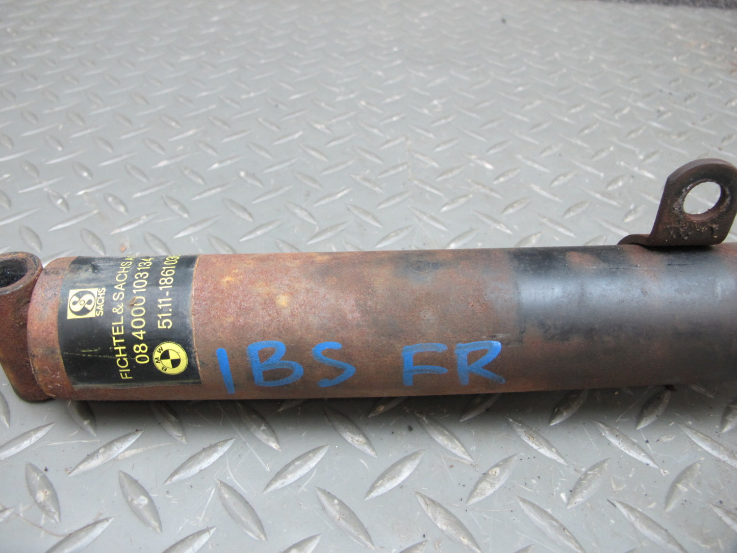 78-87 BMW E24 Set of 2 Front Bumper Left & Right Impact Shock Absorber OEM