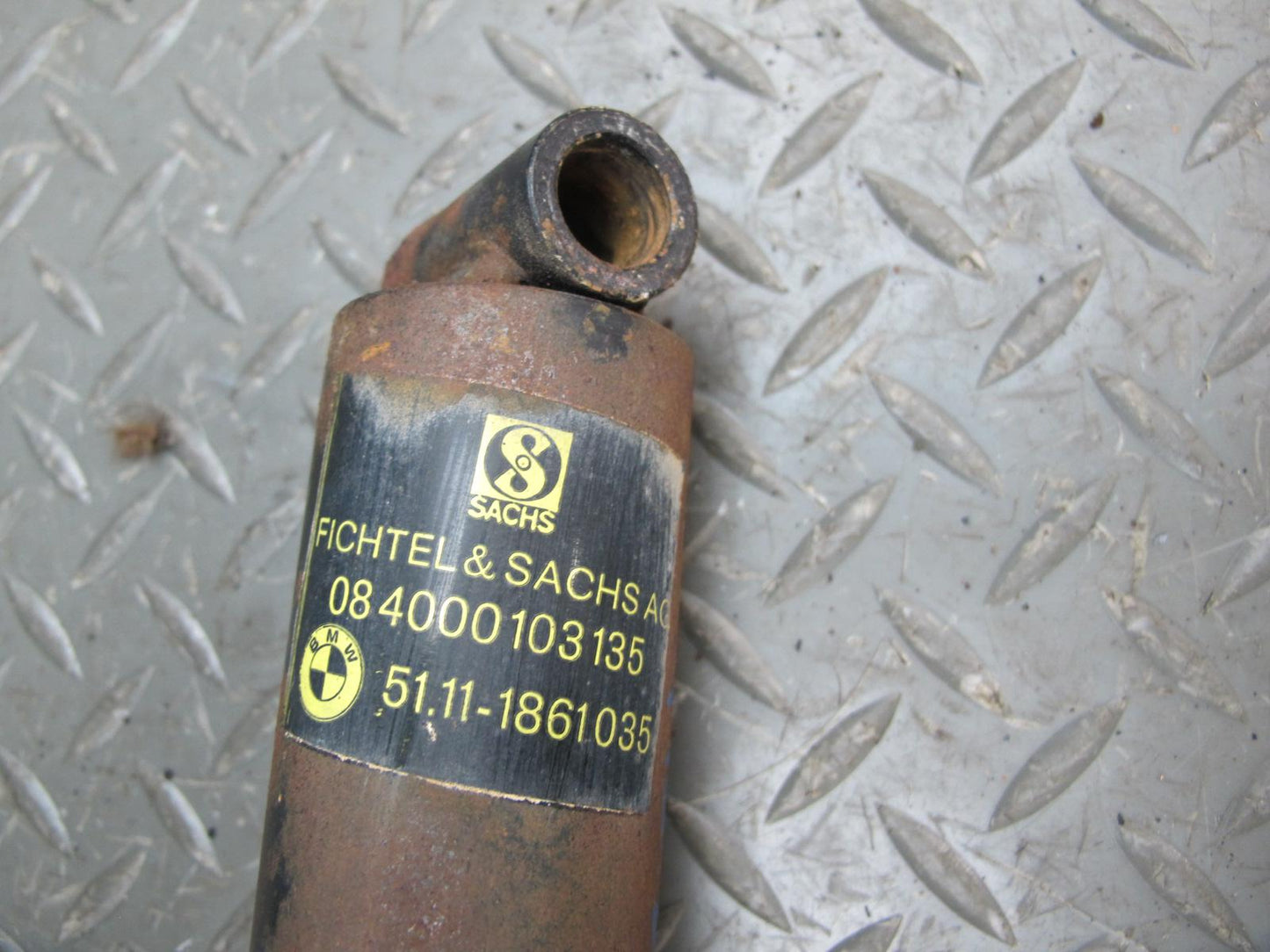 78-87 BMW E24 Set of 2 Front Bumper Left & Right Impact Shock Absorber OEM