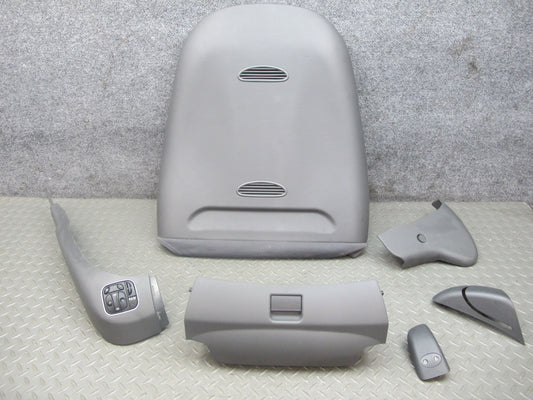 03-06 Mercedes R230 Sl-class Front Right Seat Trim Cover Panel Switch Set OEM