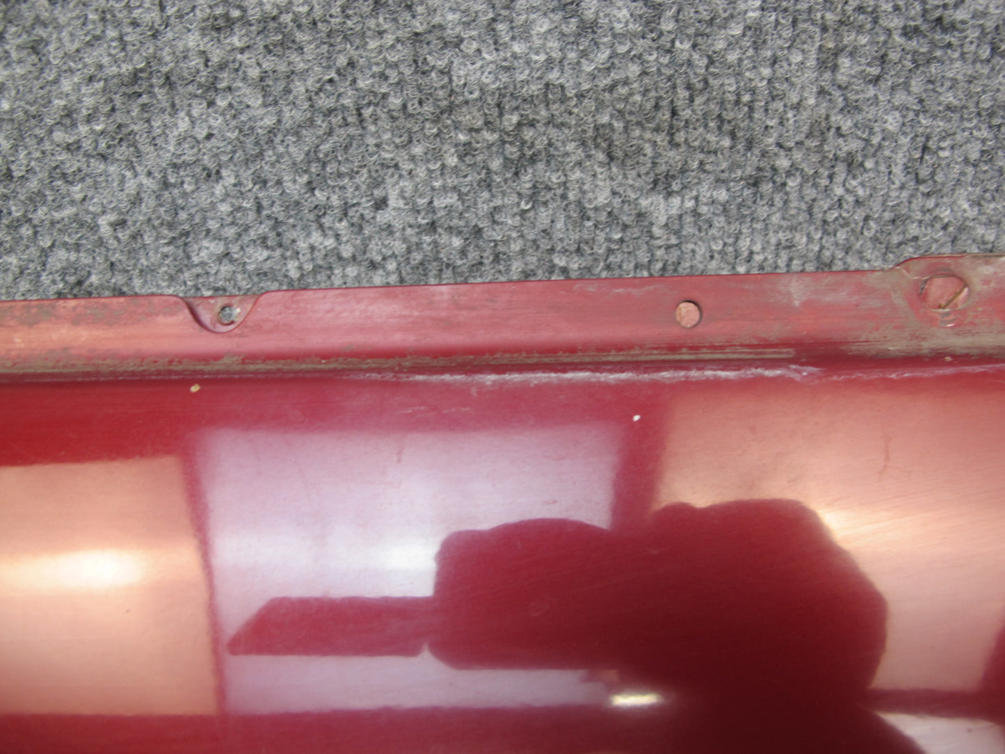 87-92 Toyota Supra MK3 Turbo Targa Right Passenger Door Shell Panel RED OEM