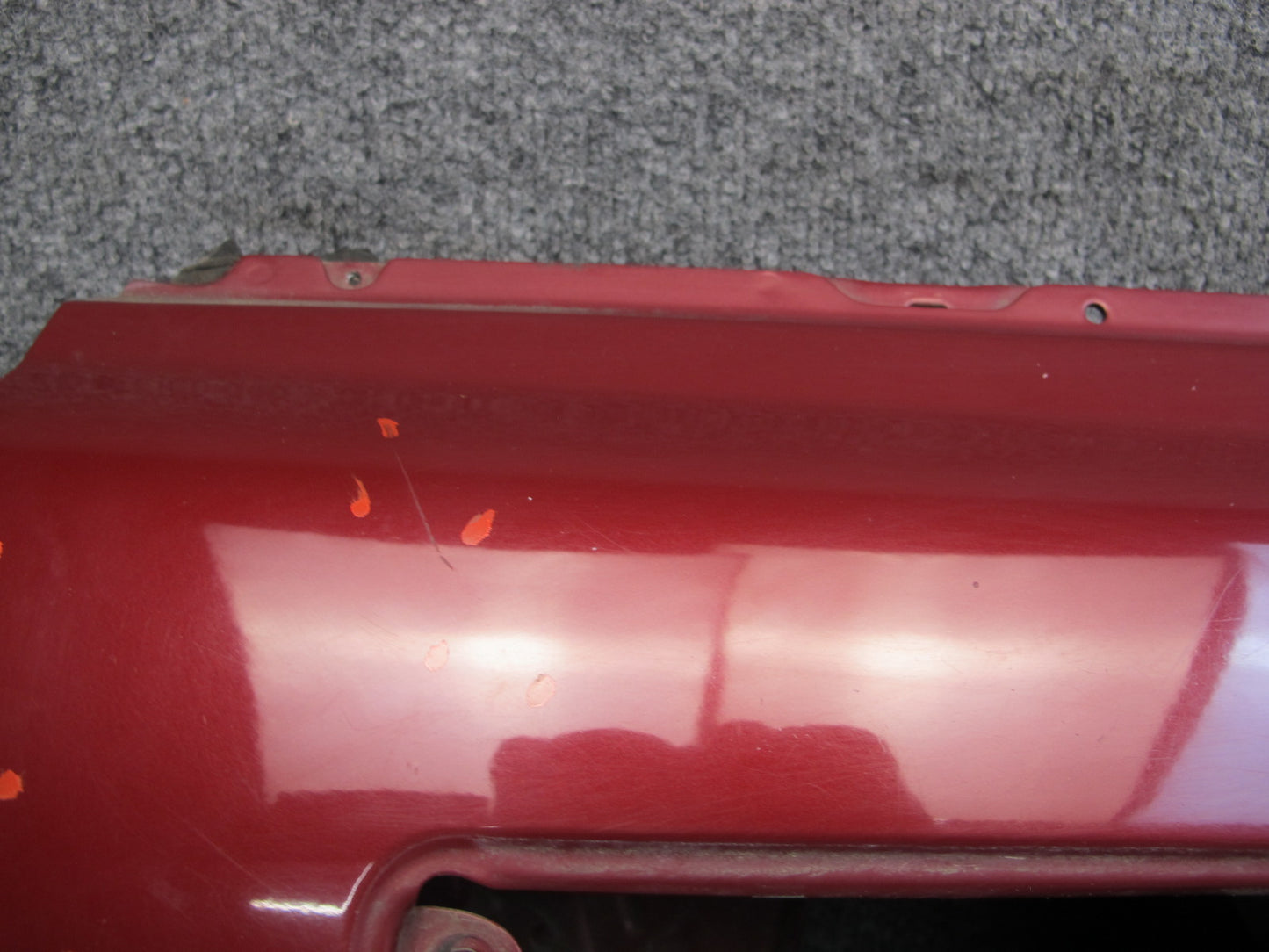 87-92 Toyota Supra MK3 Turbo Targa Right Passenger Door Shell Panel RED OEM