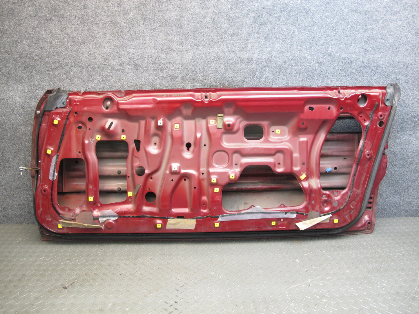 87-92 Toyota Supra MK3 Turbo Targa Right Passenger Door Shell Panel RED OEM