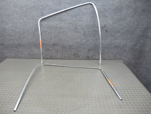 78-89 BMW E24 Set of 2 Front Windshield Exterior Chrome Trim Molding OEM