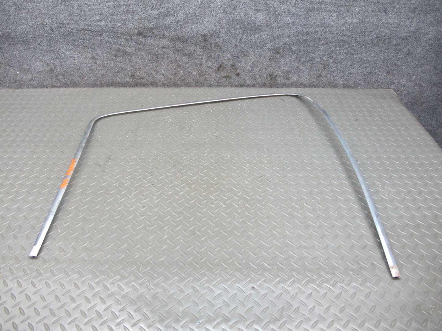 78-89 BMW E24 Set of 2 Front Windshield Exterior Chrome Trim Molding OEM