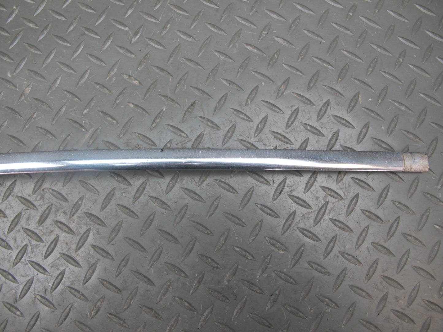 78-89 BMW E24 Set of 2 Front Windshield Exterior Chrome Trim Molding OEM