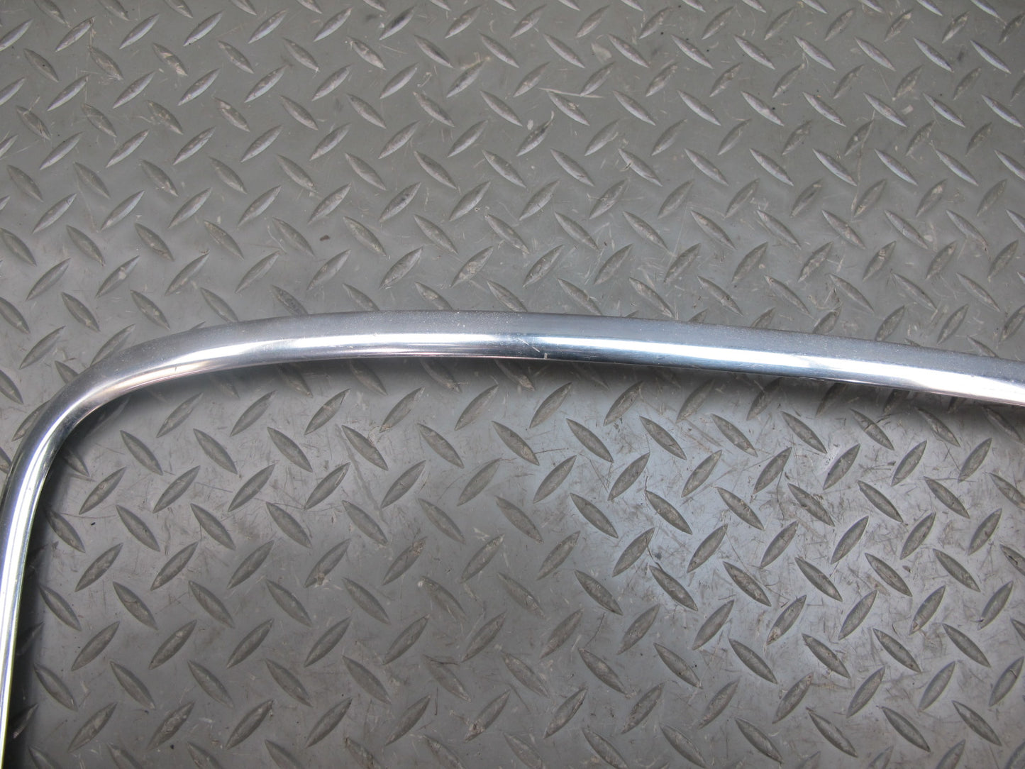 78-89 BMW E24 Set of 2 Front Windshield Exterior Chrome Trim Molding OEM