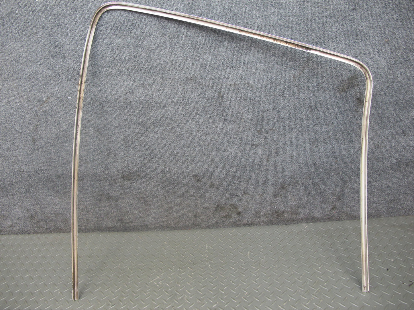 78-89 BMW E24 Set of 2 Front Windshield Exterior Chrome Trim Molding OEM
