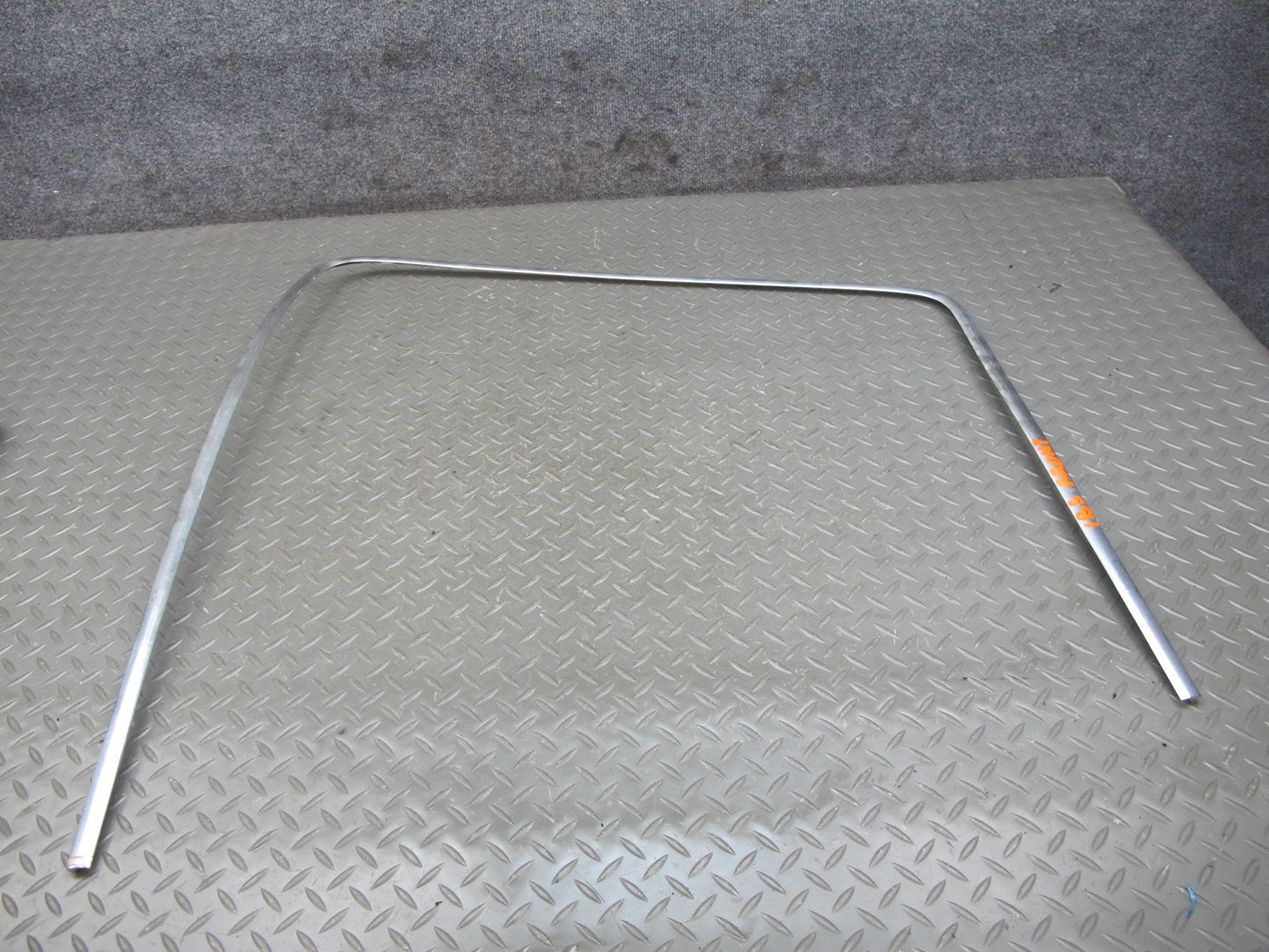 78-89 BMW E24 Set of 2 Front Windshield Exterior Chrome Trim Molding OEM