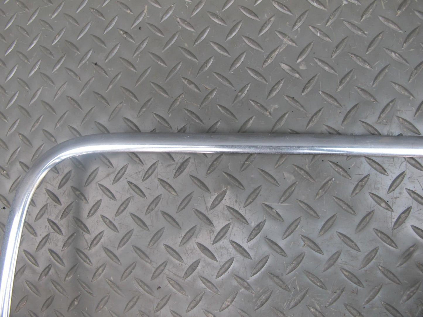 78-89 BMW E24 Set of 2 Front Windshield Exterior Chrome Trim Molding OEM