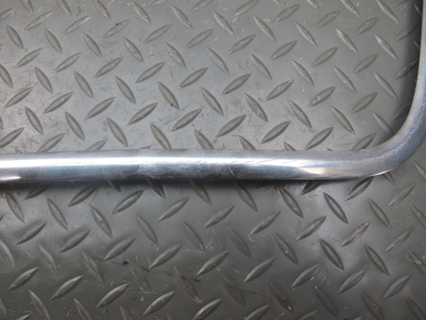 78-89 BMW E24 Set of 2 Front Windshield Exterior Chrome Trim Molding OEM