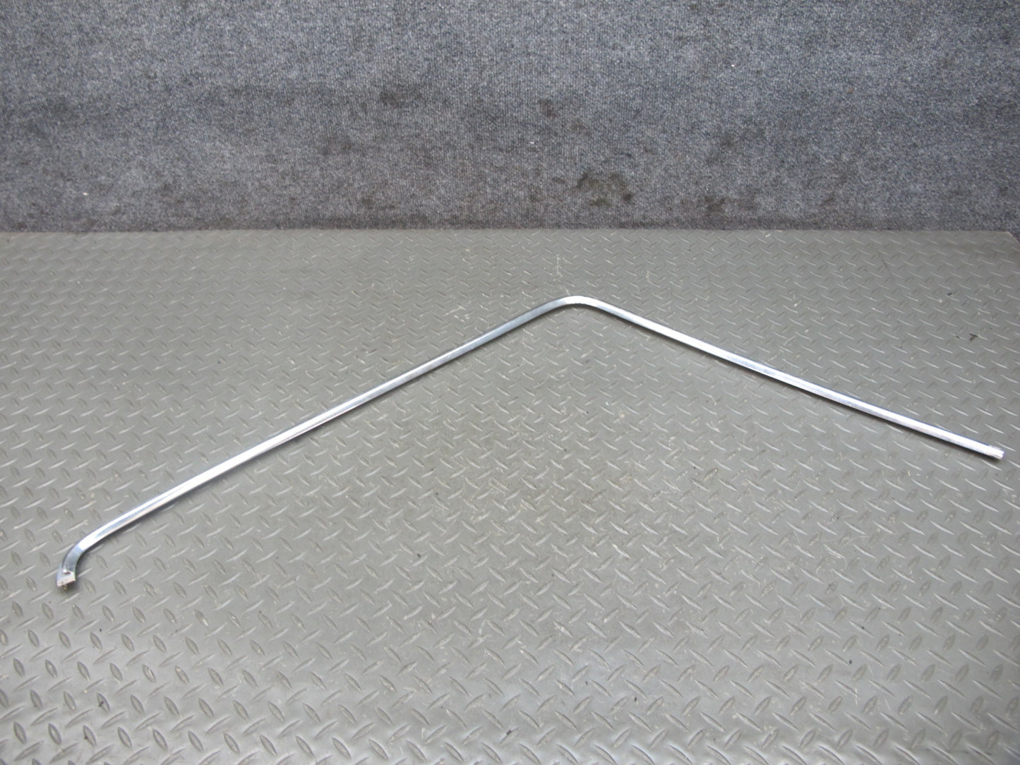 78-89 BMW E24 Set of 3 Rear Windshield Window Exterior Chrome Trim Molding OEM