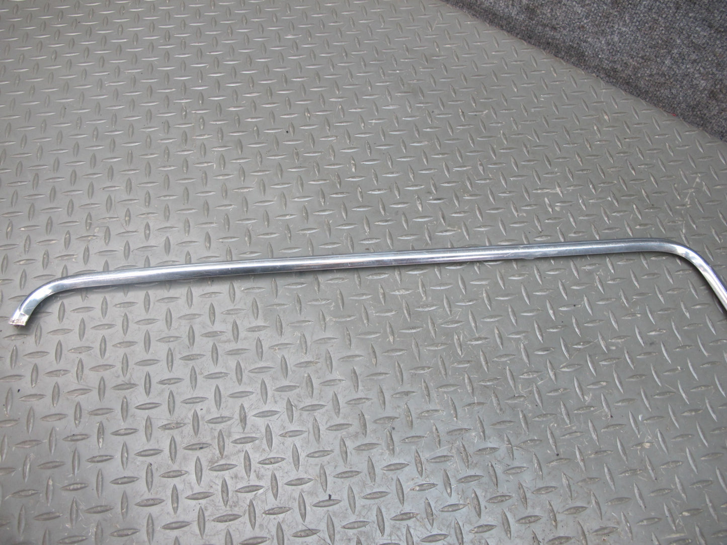 78-89 BMW E24 Set of 3 Rear Windshield Window Exterior Chrome Trim Molding OEM