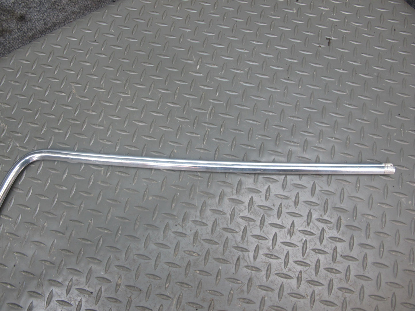 78-89 BMW E24 Set of 3 Rear Windshield Window Exterior Chrome Trim Molding OEM