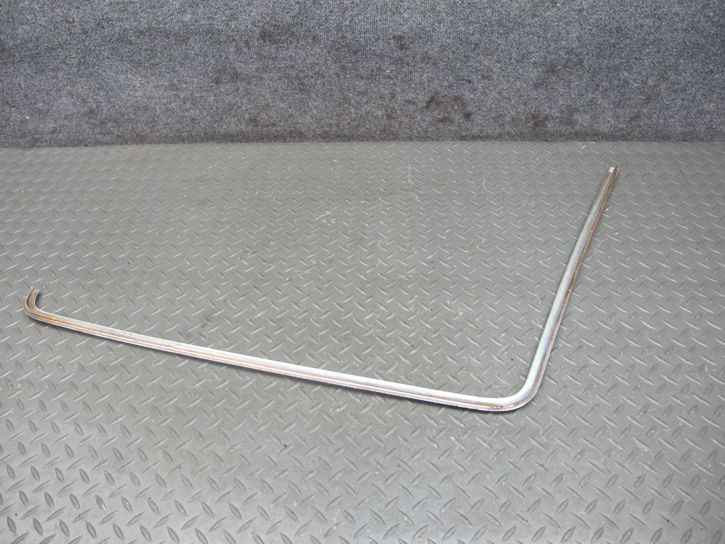 78-89 BMW E24 Set of 3 Rear Windshield Window Exterior Chrome Trim Molding OEM