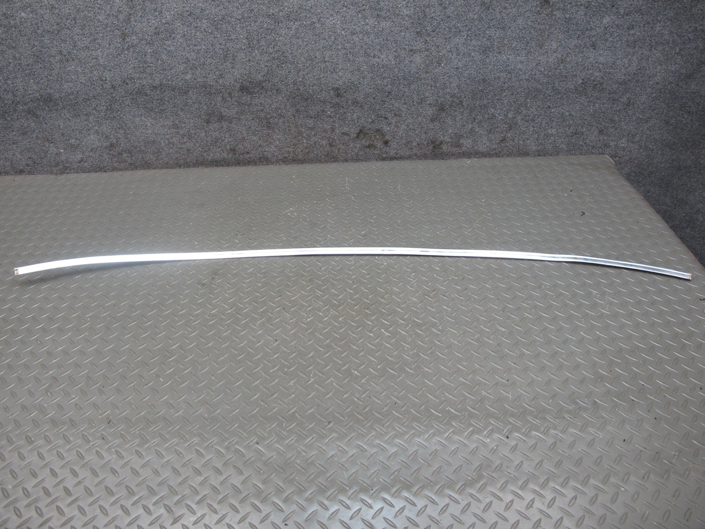78-89 BMW E24 Set of 3 Rear Windshield Window Exterior Chrome Trim Molding OEM