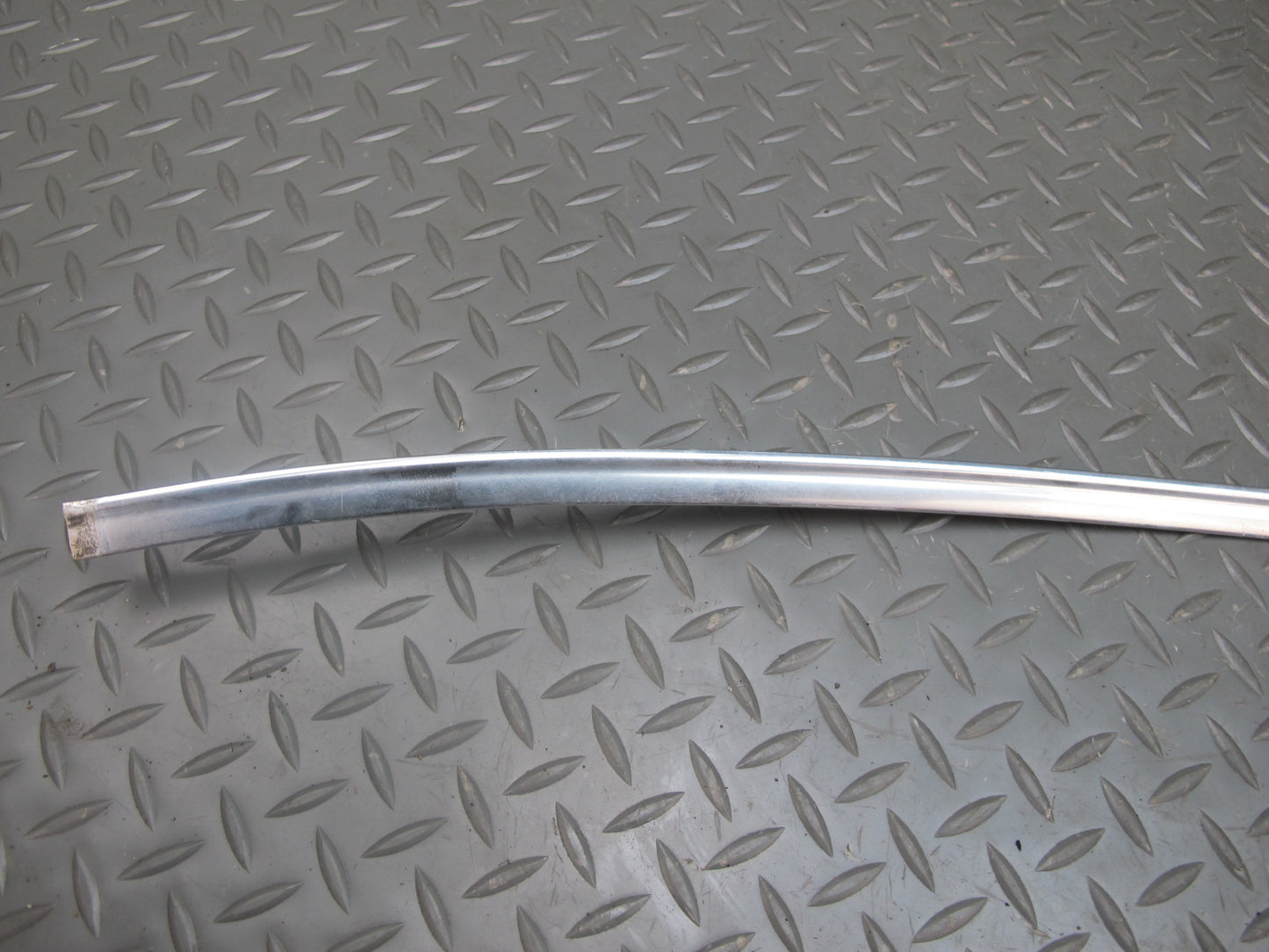 78-89 BMW E24 Set of 3 Rear Windshield Window Exterior Chrome Trim Molding OEM