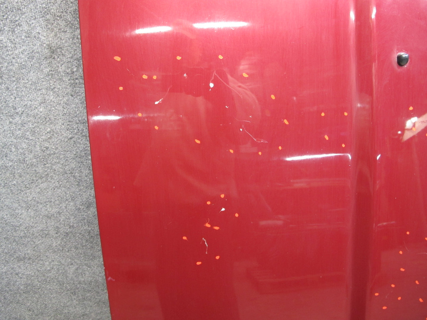 86-92 Toyota Supra MK3 Front Hood Bonnet Shell Panel Cover RED Pearl OEM