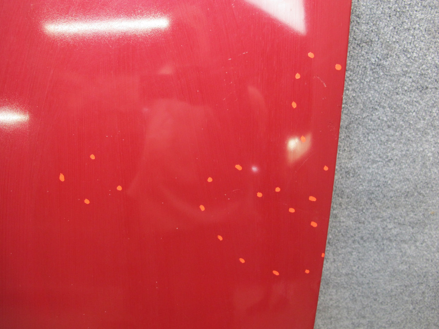 86-92 Toyota Supra MK3 Front Hood Bonnet Shell Panel Cover RED Pearl OEM