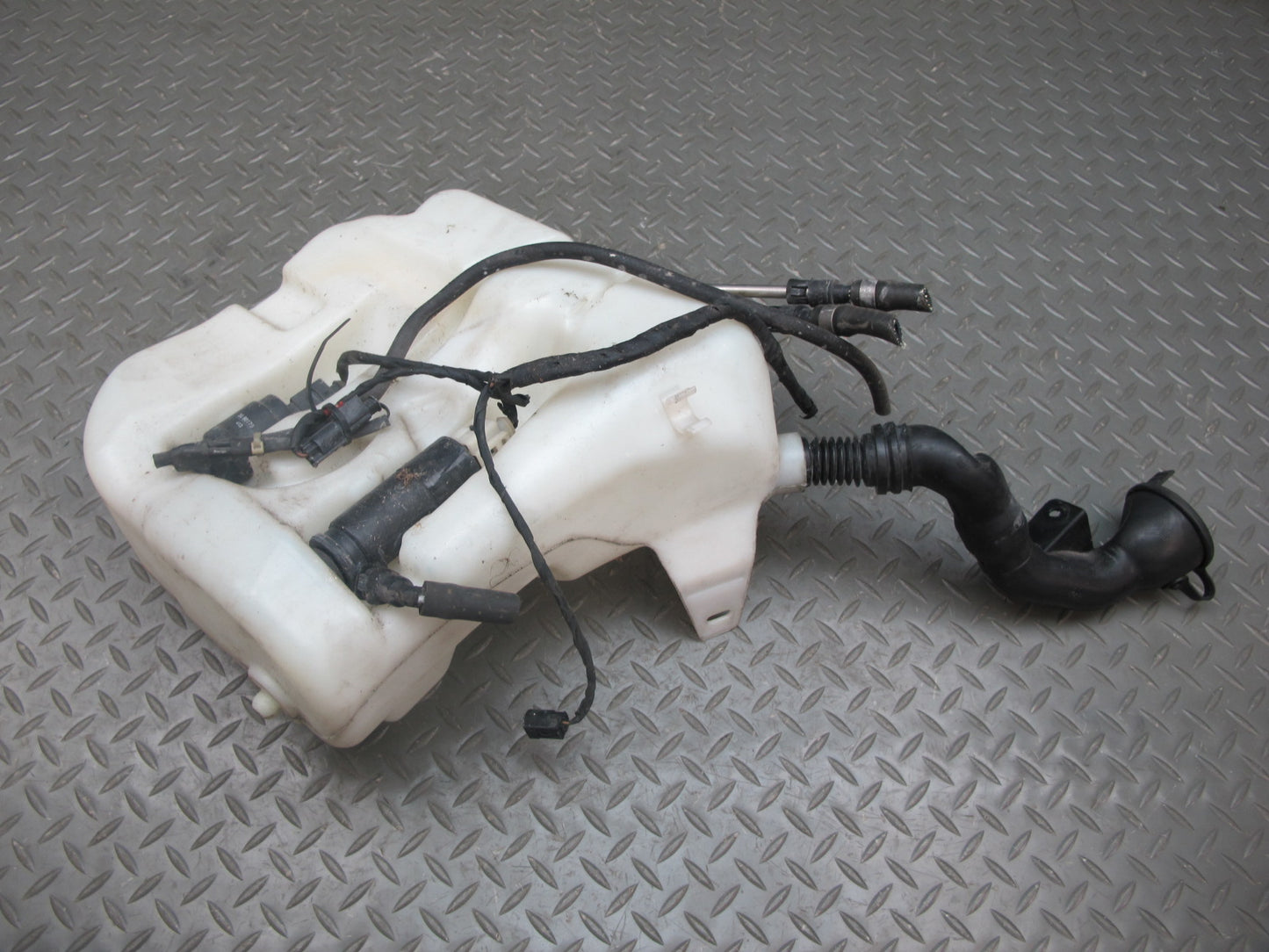 03-12 Mercedes R230 Sl-class Windshield Washer Fluid Reservoir w Pump Neck OEM