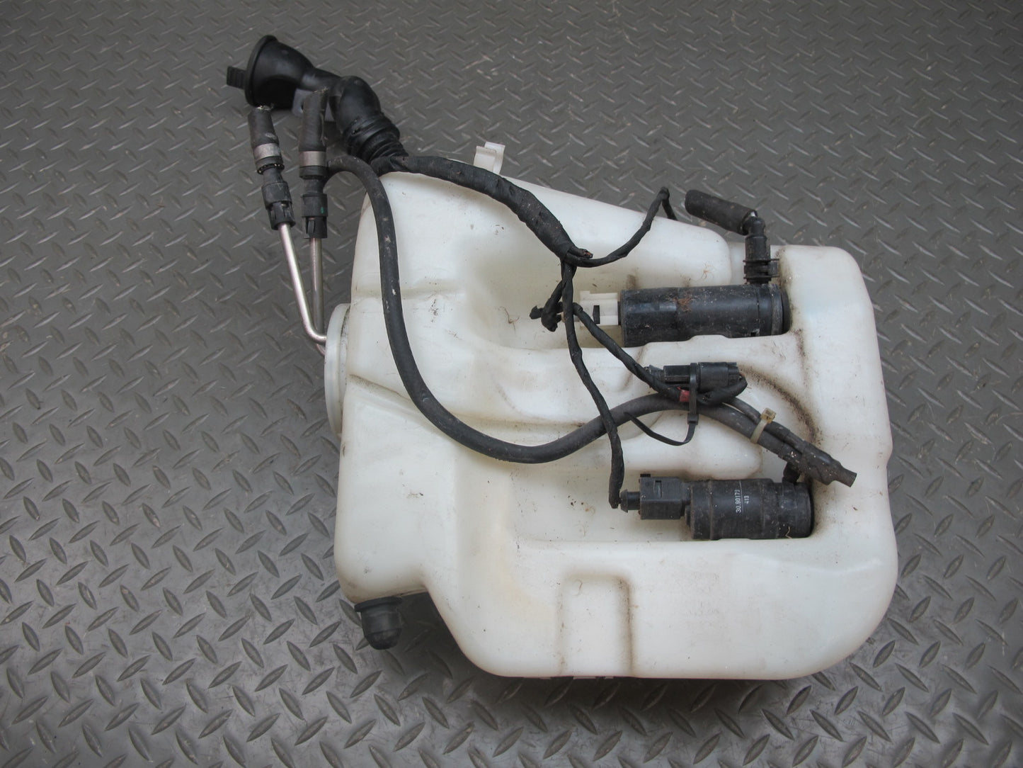 03-12 Mercedes R230 Sl-class Windshield Washer Fluid Reservoir w Pump Neck OEM