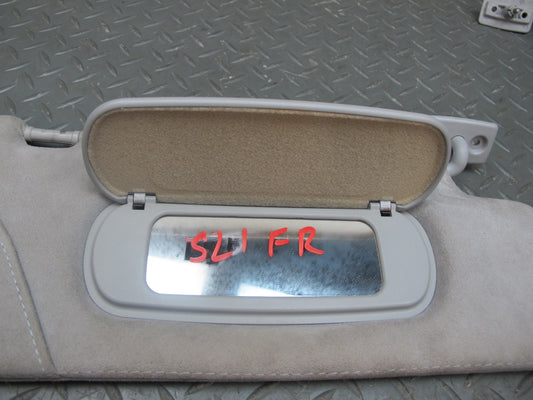 03-06 Mercedes R230 Sl-class Set of 2 Front Left & Right Sun Visor OEM