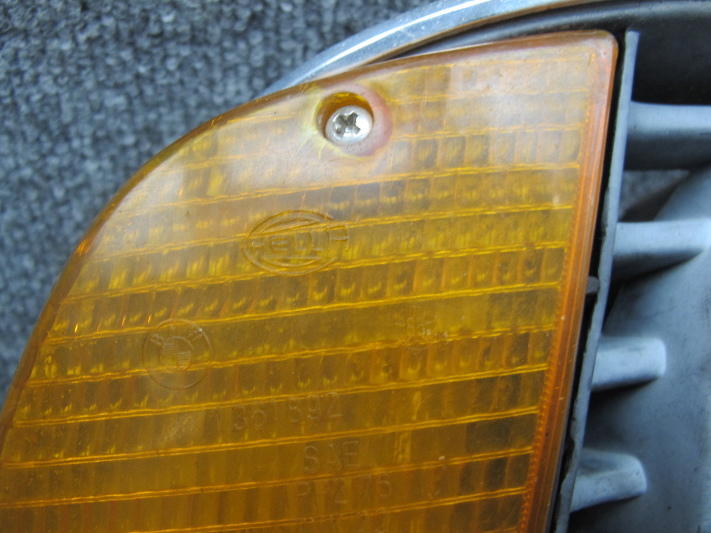 83-87 BMW E24 6-SERIES Set of 2 Front Left & Right Headlight Trim Grille OEM