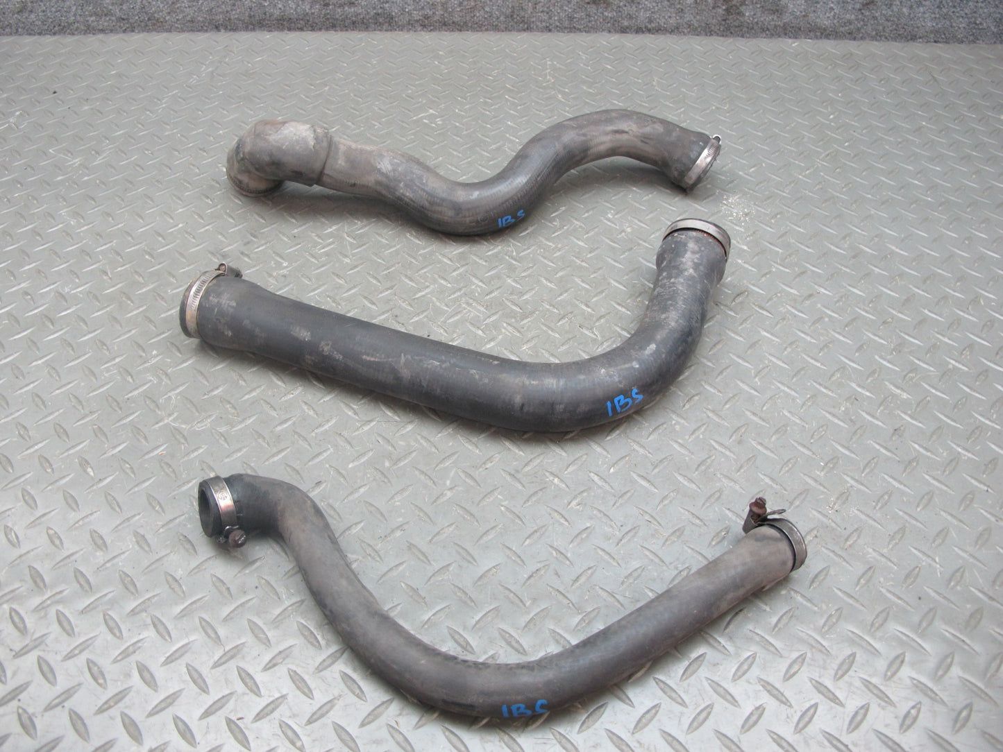 83-89 BMW E24 M30 Engine Cooling Hose Pipe Line Set OEM