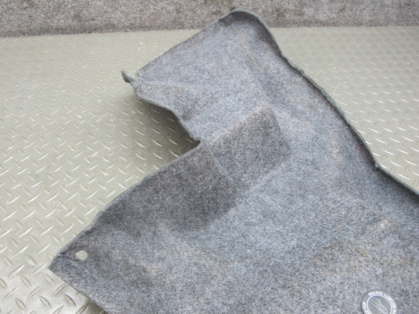 94-99 BMW E36 Convertible Set of 2 Rear Trunk Side Liner Carpet Cover OEM