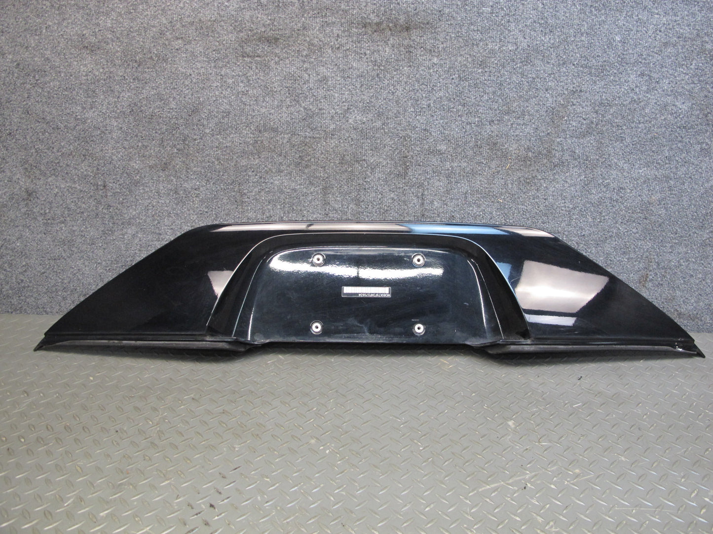 03-12 Mercedes R230 Sl-class Rear Trunk Lid License Plate Holder Panel OEM