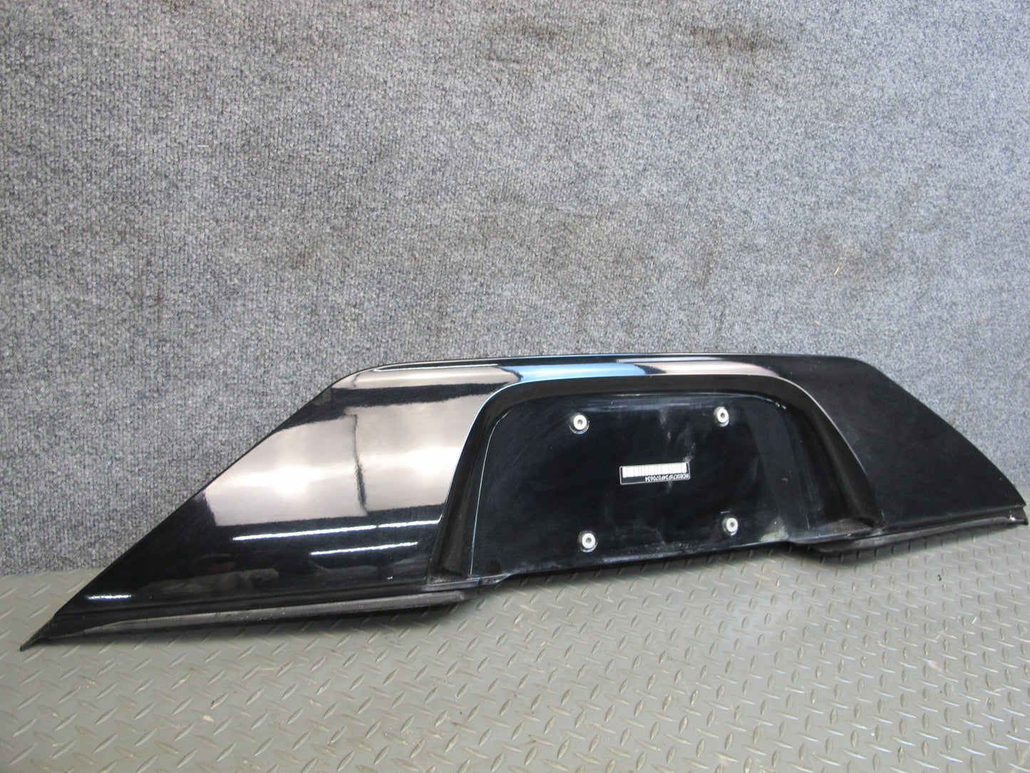 03-12 Mercedes R230 Sl-class Rear Trunk Lid License Plate Holder Panel OEM