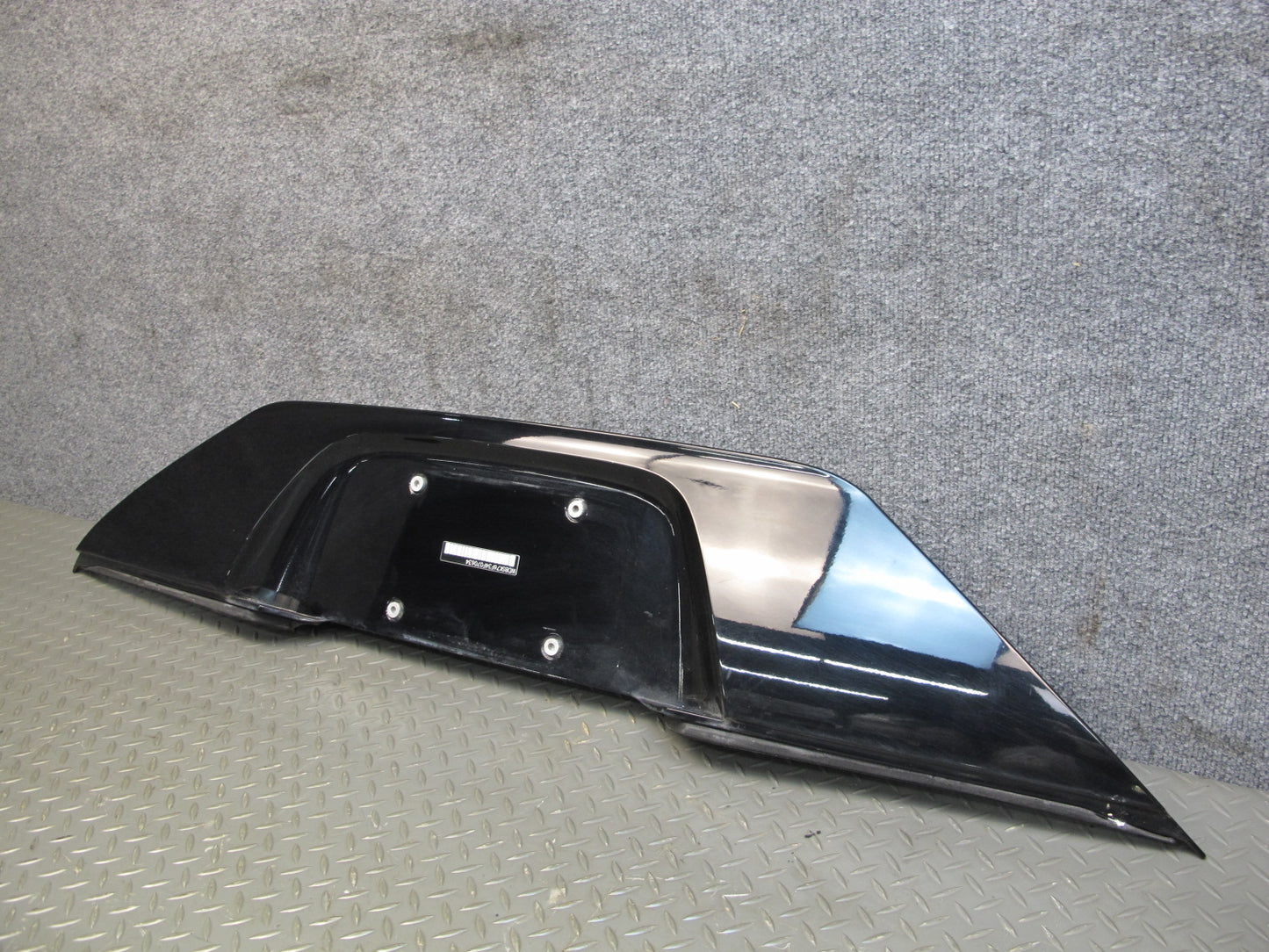 03-12 Mercedes R230 Sl-class Rear Trunk Lid License Plate Holder Panel OEM