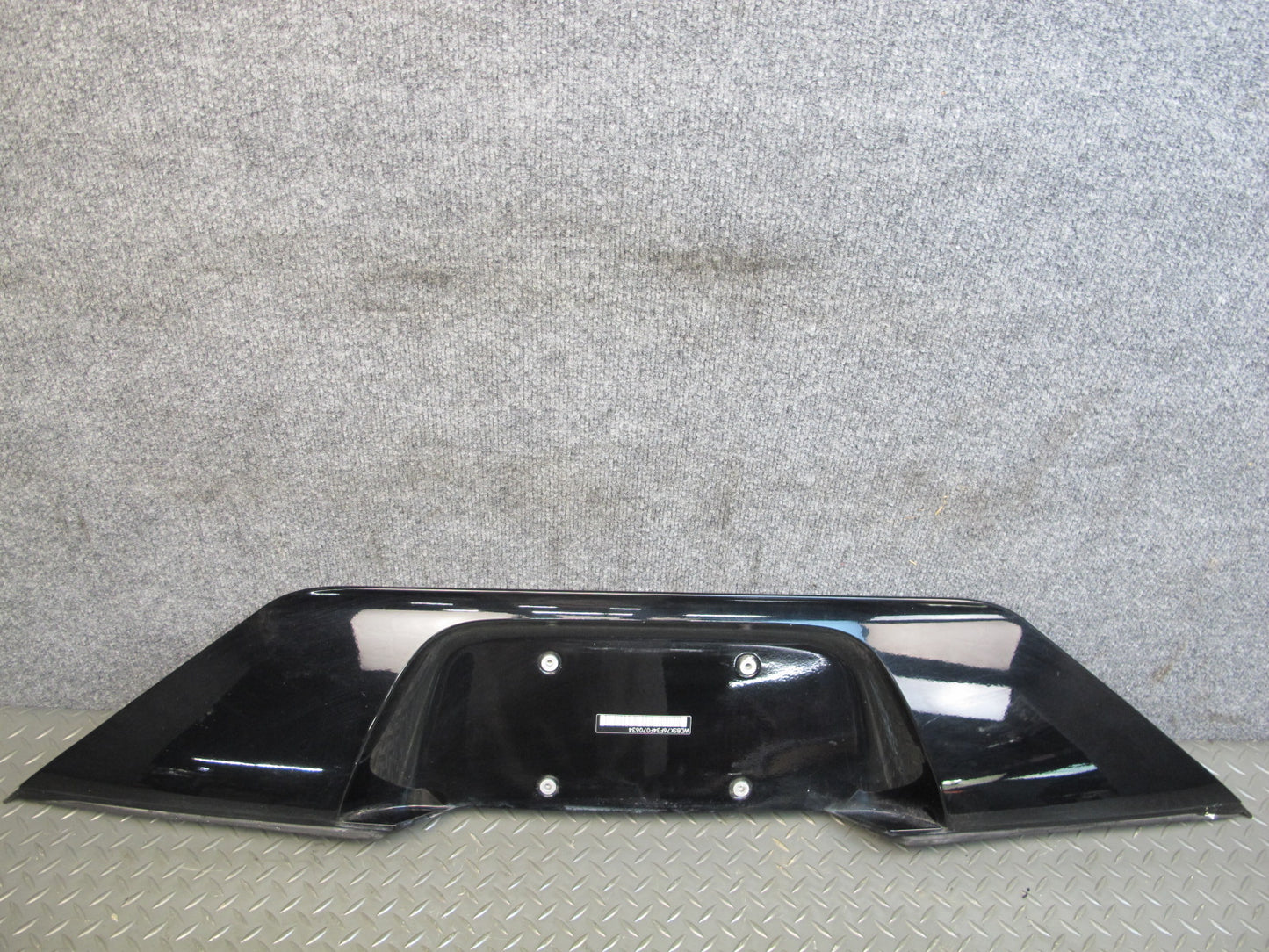 03-12 Mercedes R230 Sl-class Rear Trunk Lid License Plate Holder Panel OEM