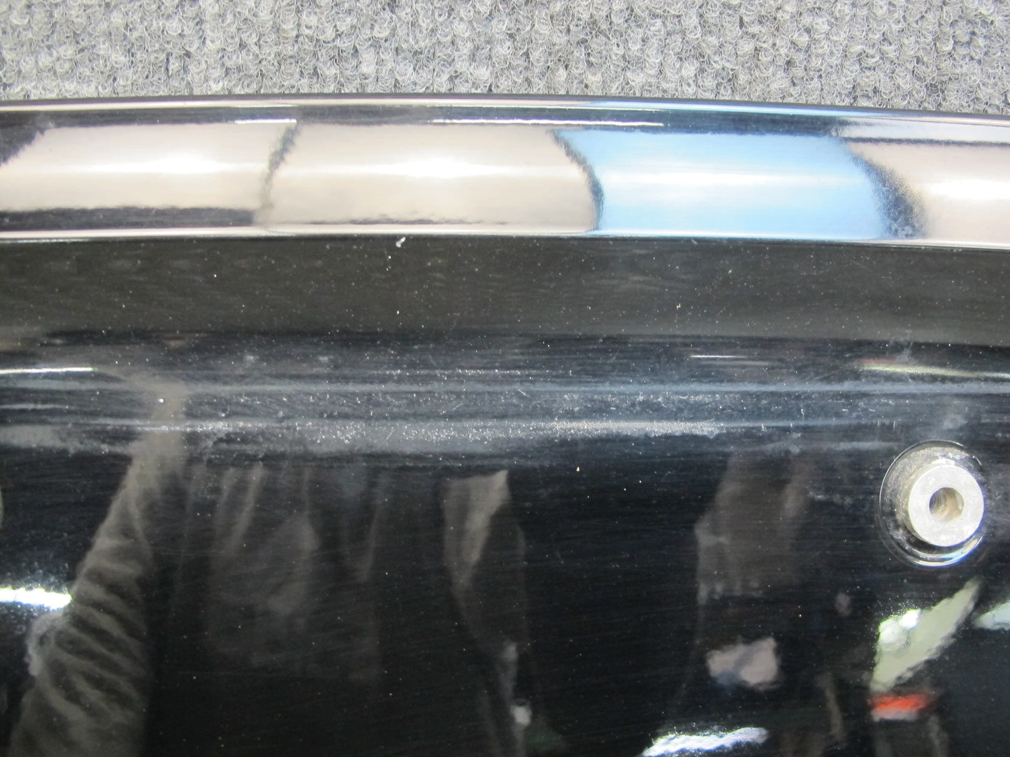 03-12 Mercedes R230 Sl-class Rear Trunk Lid License Plate Holder Panel OEM