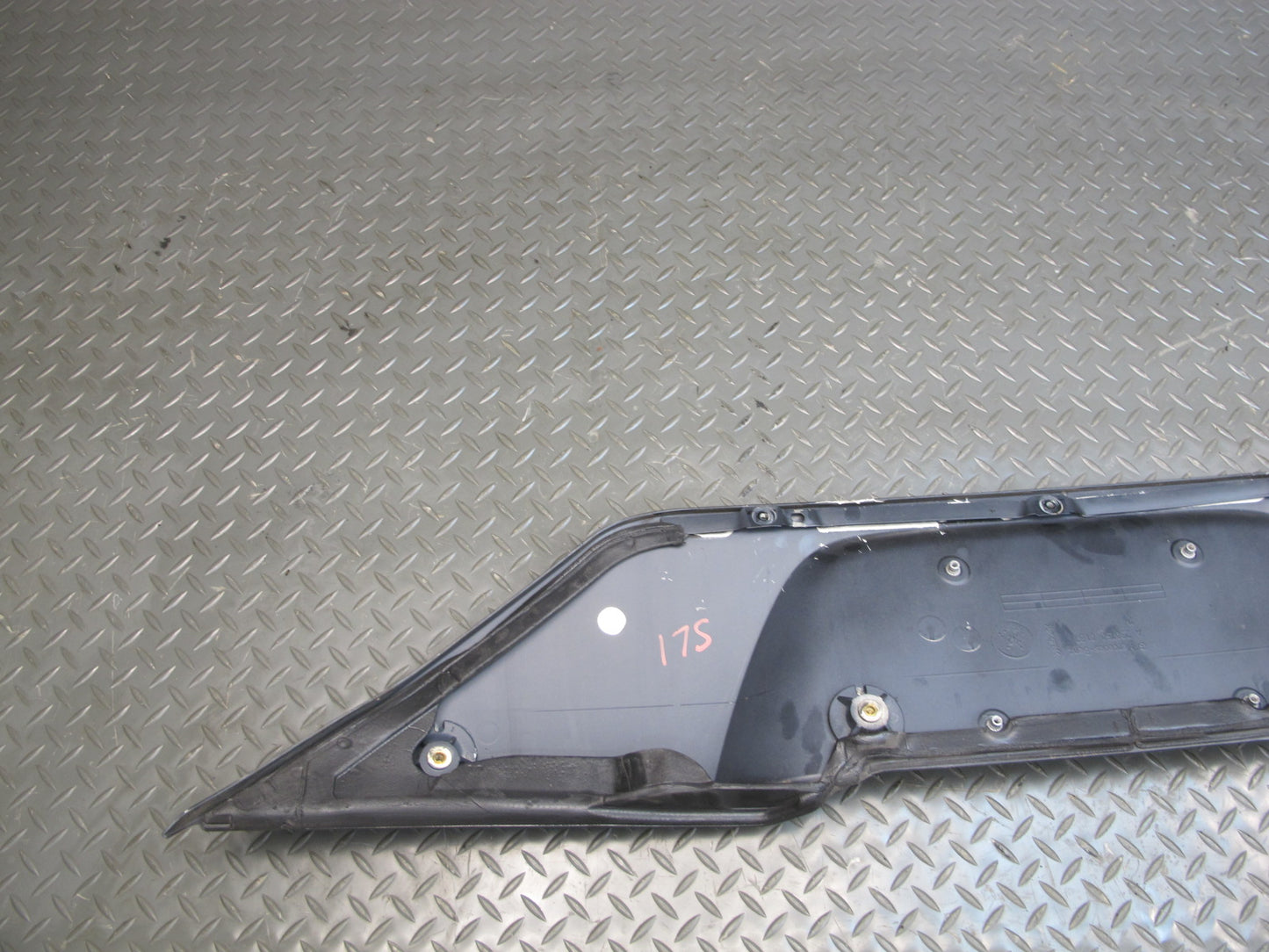 03-12 Mercedes R230 Sl-class Rear Trunk Lid License Plate Holder Panel OEM