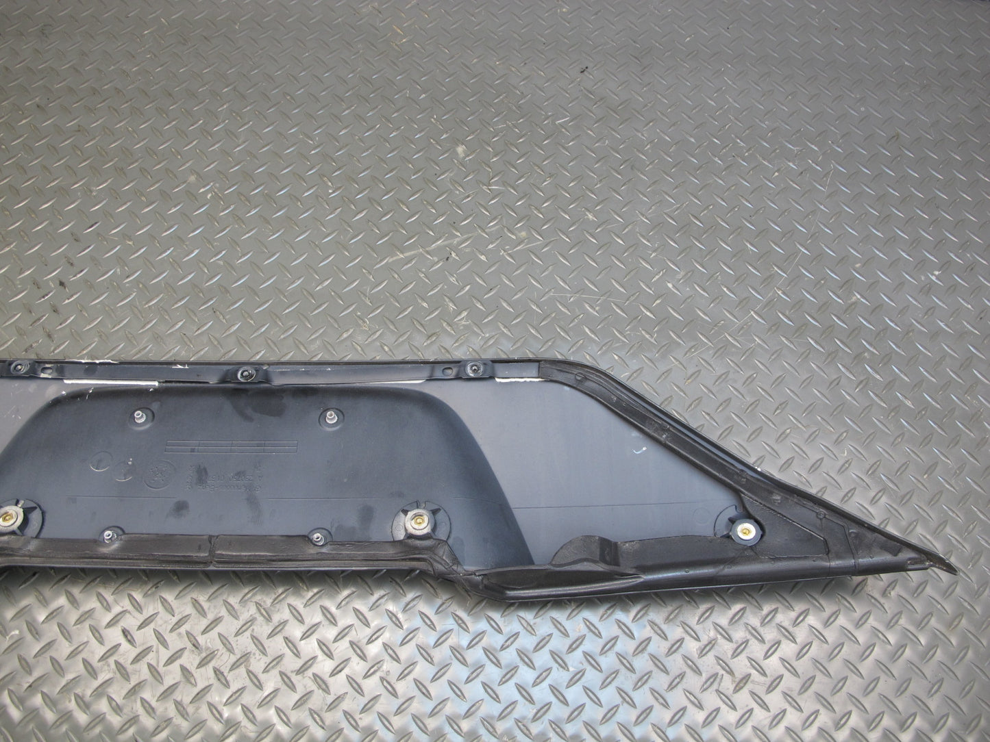 03-12 Mercedes R230 Sl-class Rear Trunk Lid License Plate Holder Panel OEM