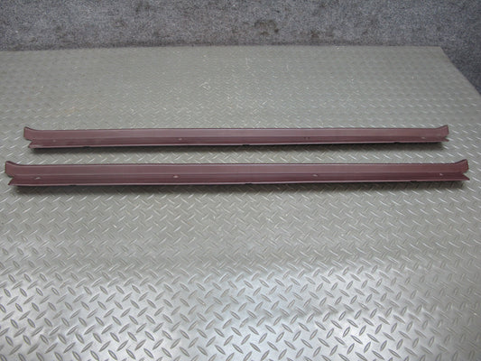 86-88 Toyota Supra MA71 Set of 2 Left & Right Door Scuff Sill Trim Plate OEM