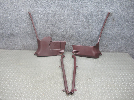 86-92 Toyota Supra MA71 Set of 4 Front Left & Right Kick & Door Trim Cover OEM