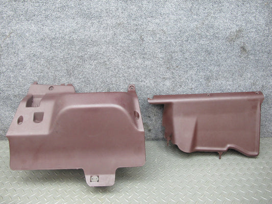 86-89 Toyota Supra MA71 Front Left & Right Lower Knee Trim Panel Set OEM