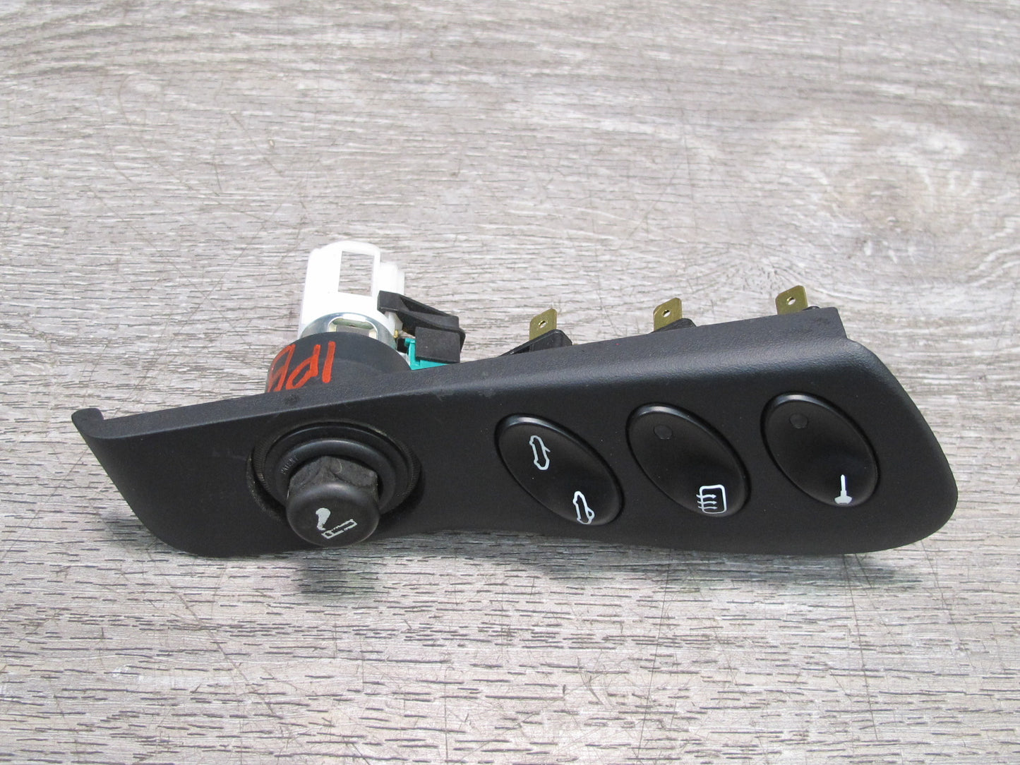 1997-2004 Porsche Boxster 986 Defrost Roof Door Lock Unlock Lighter Switch