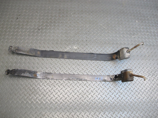 79-83 Datsun Nissan 280ZX S130 Set of 2 Fuel Gas Tank Strap Mount Bracket OEM