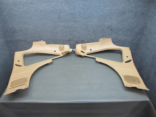 80-82 Datsun Nissan 280ZX S130 2+2 Rear Left Right Upper Quarter Trim Set OEM