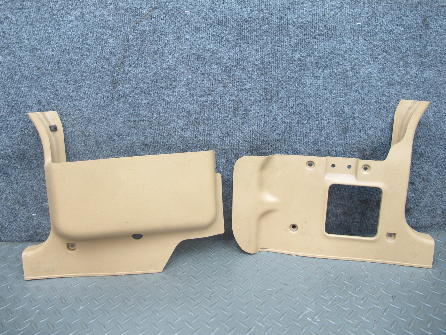 79-81 Datsun Nissan S130 280ZX Front Left Right Kick Trim Cover Panel Set OEM