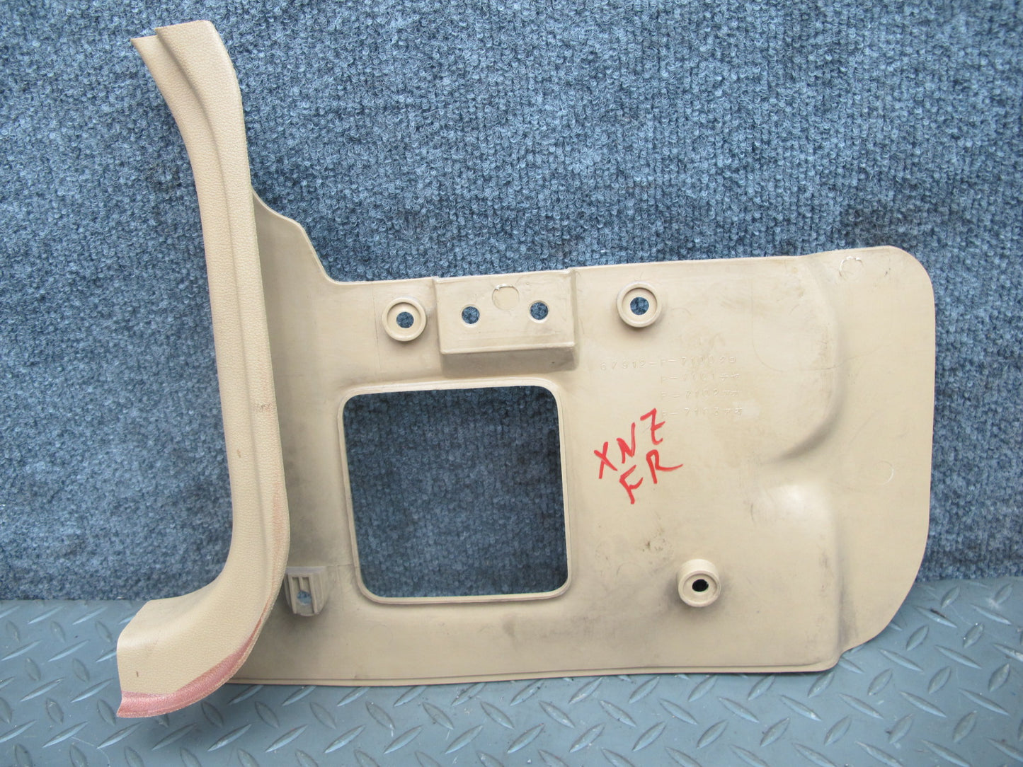 79-81 Datsun Nissan S130 280ZX Front Left Right Kick Trim Cover Panel Set OEM